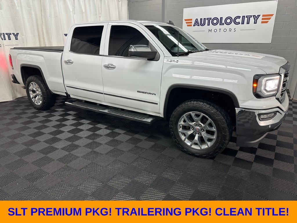Used 2018 GMC Sierra 1500 SLT Truck Crew Cab
