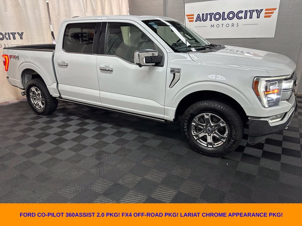 Used 2021 Ford F-150 LARIAT Truck SuperCrew Cab