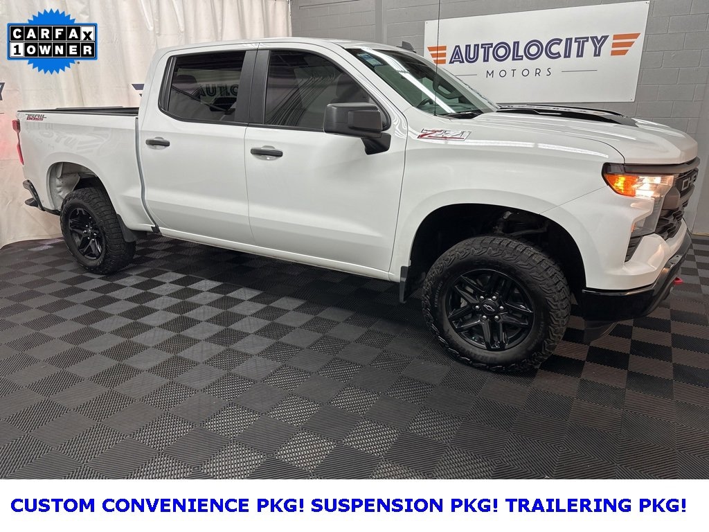 Used 2024 Chevrolet Silverado 1500 Custom Trail Boss Truck Crew Cab