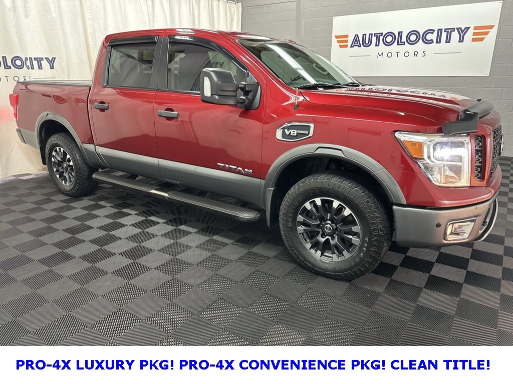 Used 2017 Nissan Titan PRO-4X Truck Crew Cab
