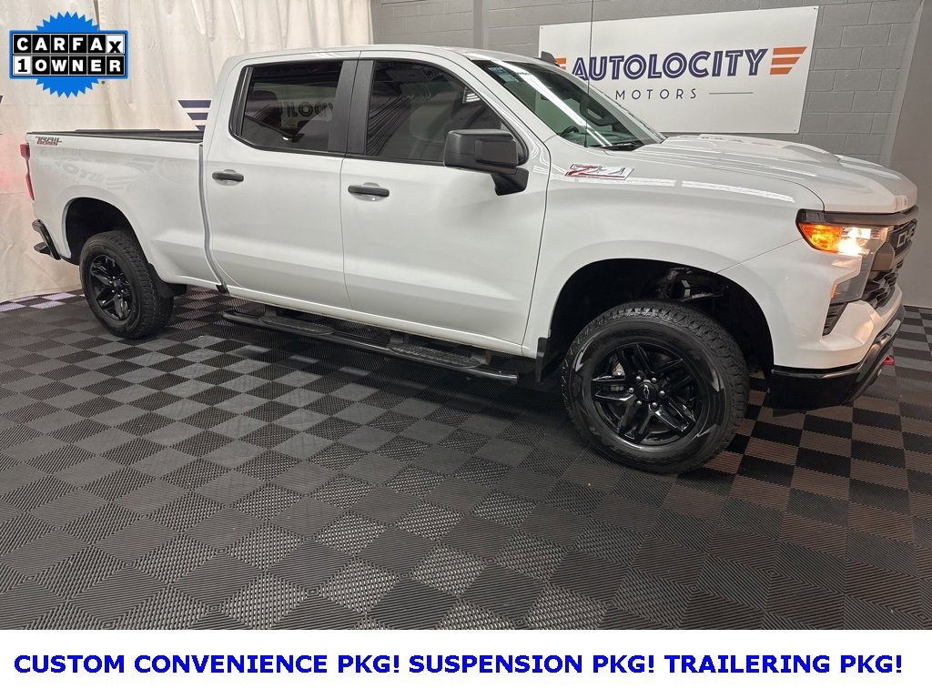 Used 2024 Chevrolet Silverado 1500 Custom Trail Boss Truck Crew Cab