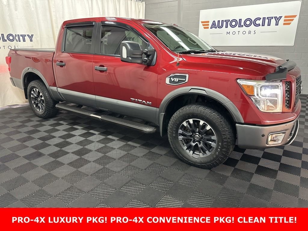 Used 2017 Nissan Titan PRO-4X Truck Crew Cab