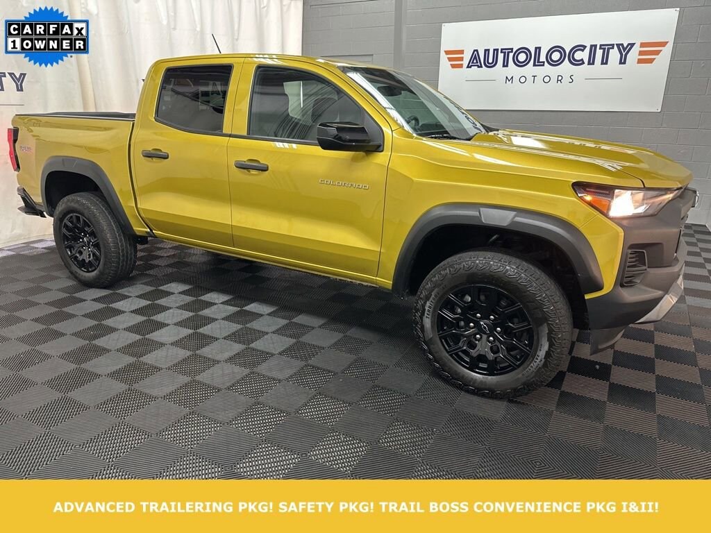 Used 2023 Chevrolet Colorado 4WD Trail Boss Truck Crew Cab