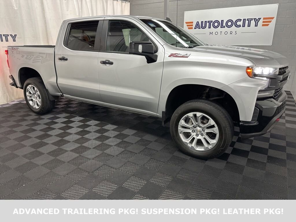 Used 2021 Chevrolet Silverado 1500 LT Trail Boss Truck Crew Cab