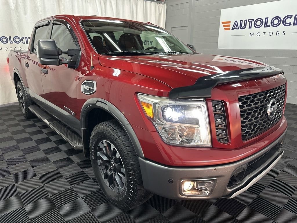 Used 2017 Nissan Titan PRO-4X Truck Crew Cab