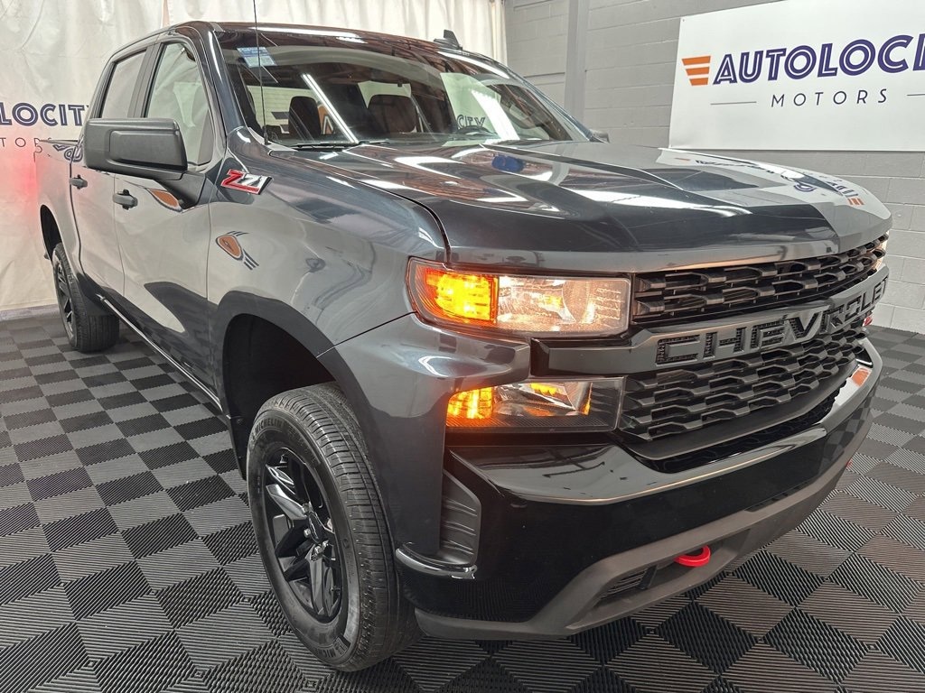 Used 2021 Chevrolet Silverado 1500 Custom Trail Boss Truck Crew Cab