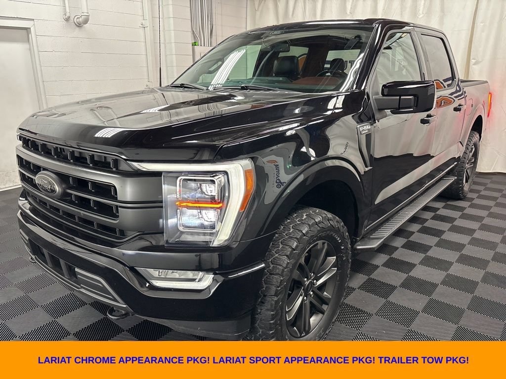 Used 2021 Ford F-150 LARIAT Truck SuperCrew Cab