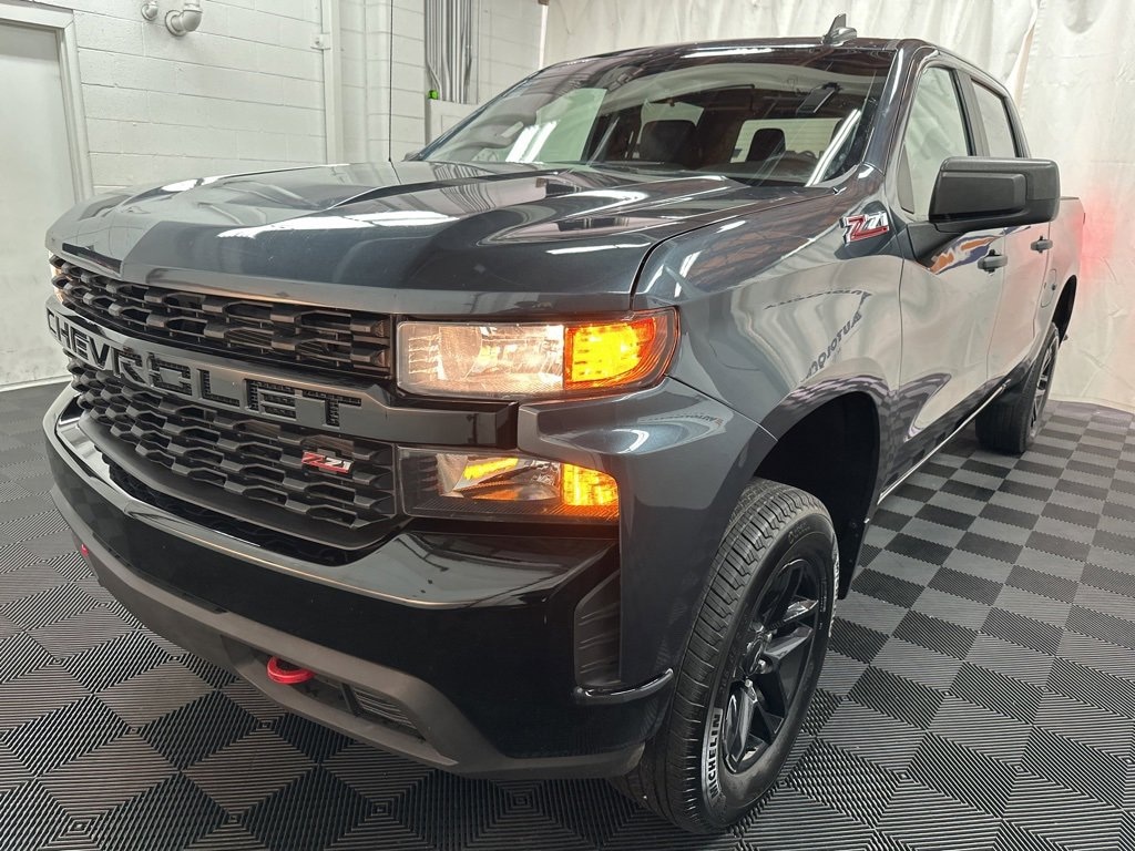 Used 2021 Chevrolet Silverado 1500 Custom Trail Boss Truck Crew Cab