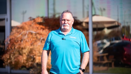 Staff member Fred Hughes from 250d4b3c5083