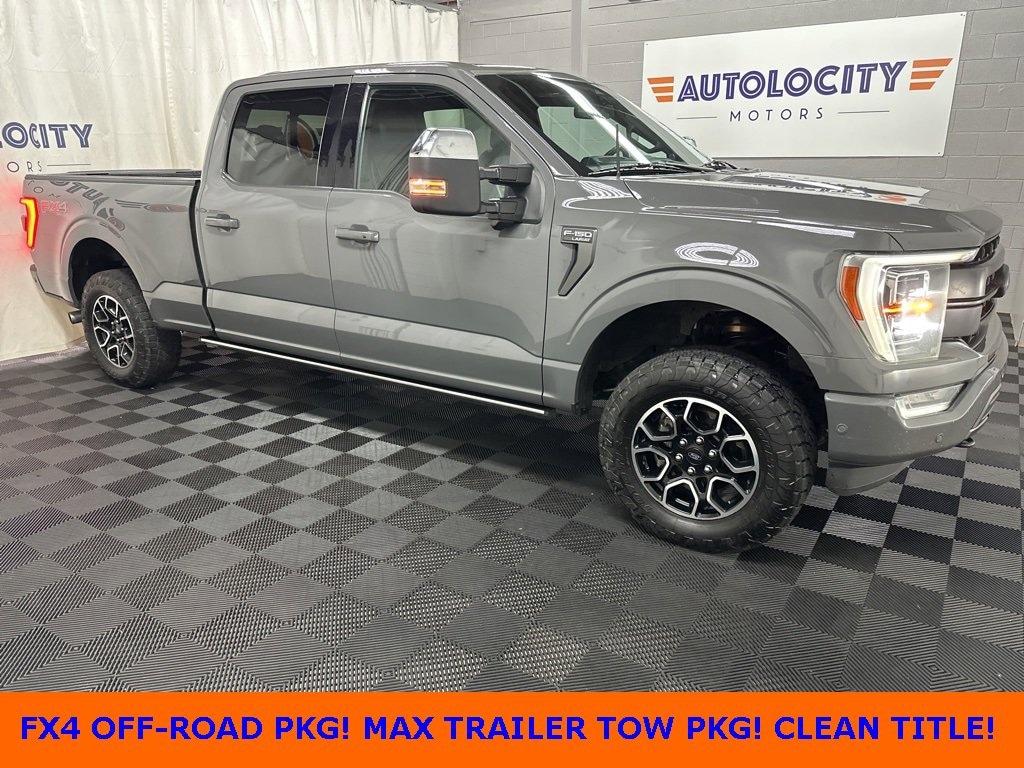 Used 2021 Ford F-150 LARIAT Truck SuperCrew Cab