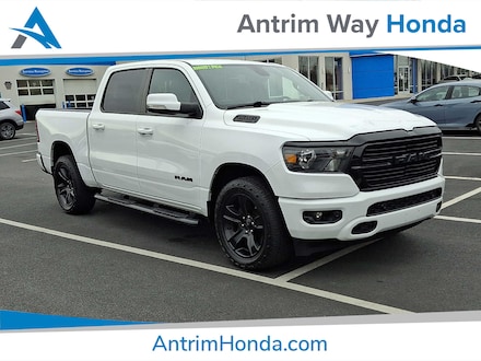 2020 Ram 1500 Night Edition Big Horn 4X4 Truck Crew Cab