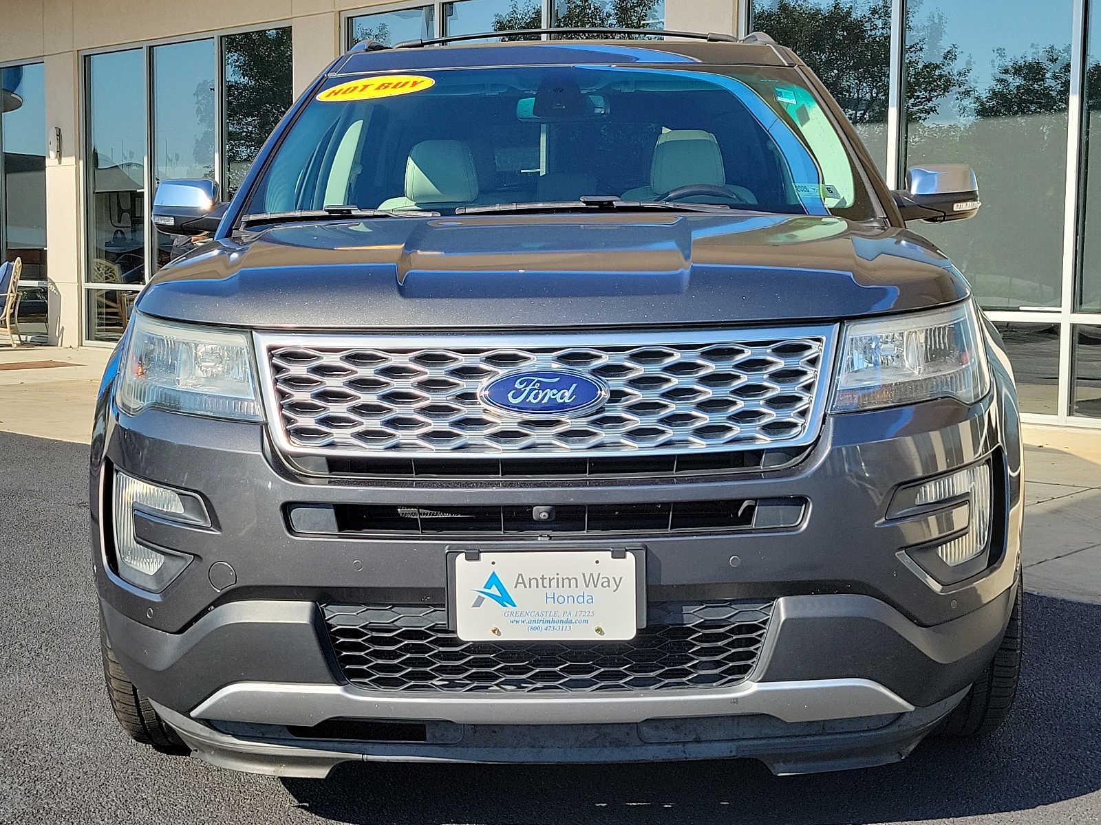 Used 2016 Ford Explorer Platinum with VIN 1FM5K8HT3GGB69293 for sale in Greencastle, PA