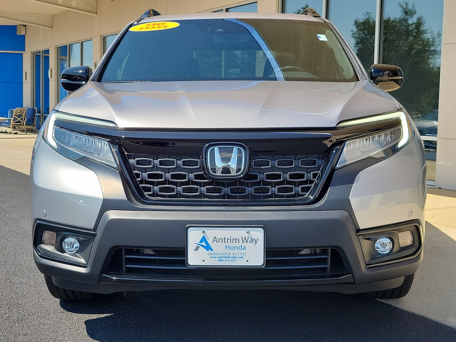 Used 2021 Honda Passport Elite with VIN 5FNYF8H05MB026587 for sale in Greencastle, PA