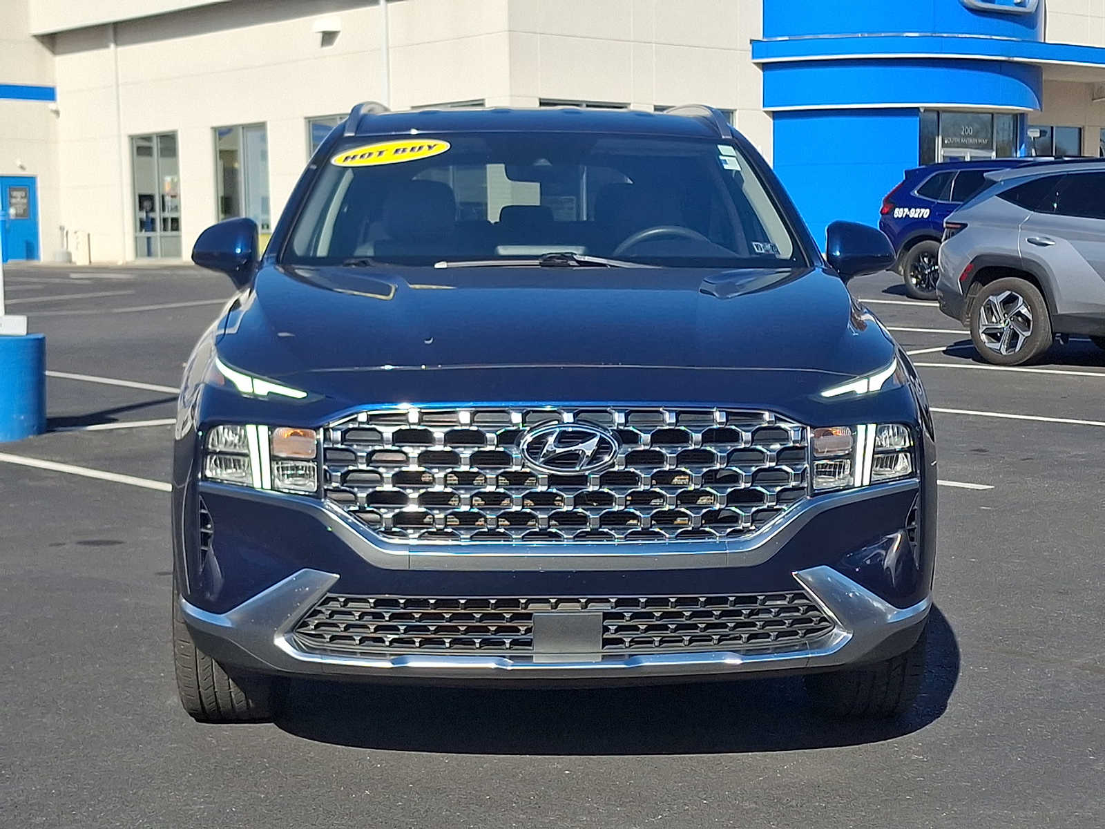 Used 2021 Hyundai Santa Fe SEL with VIN 5NMS2DAJ0MH348324 for sale in Greencastle, PA