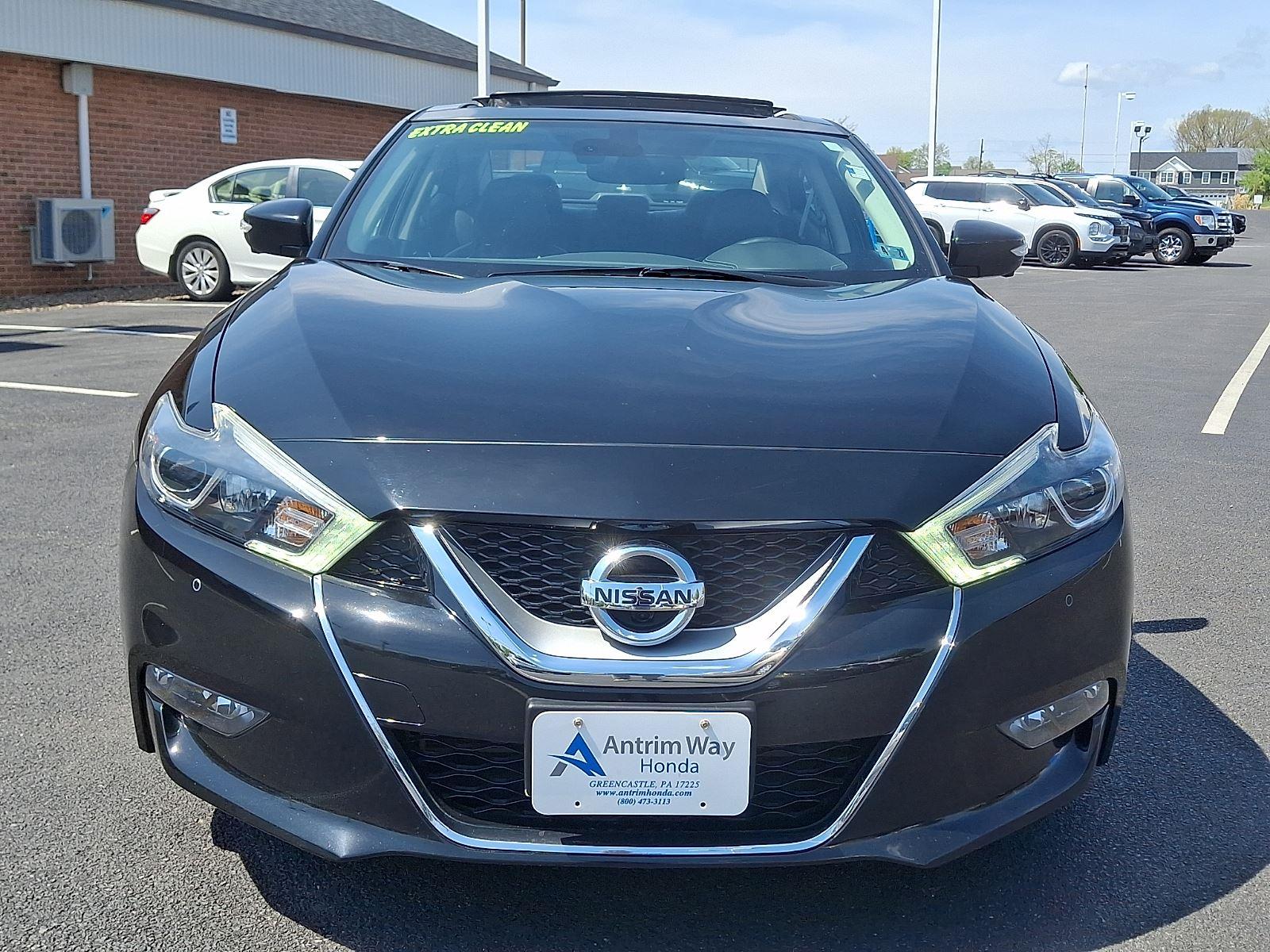 Used 2017 Nissan Maxima Platinum with VIN 1N4AA6AP1HC394026 for sale in Greencastle, PA
