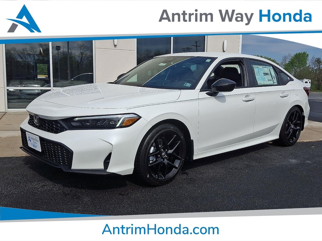 New 2026 Honda Civic 2WD Sport Sedan