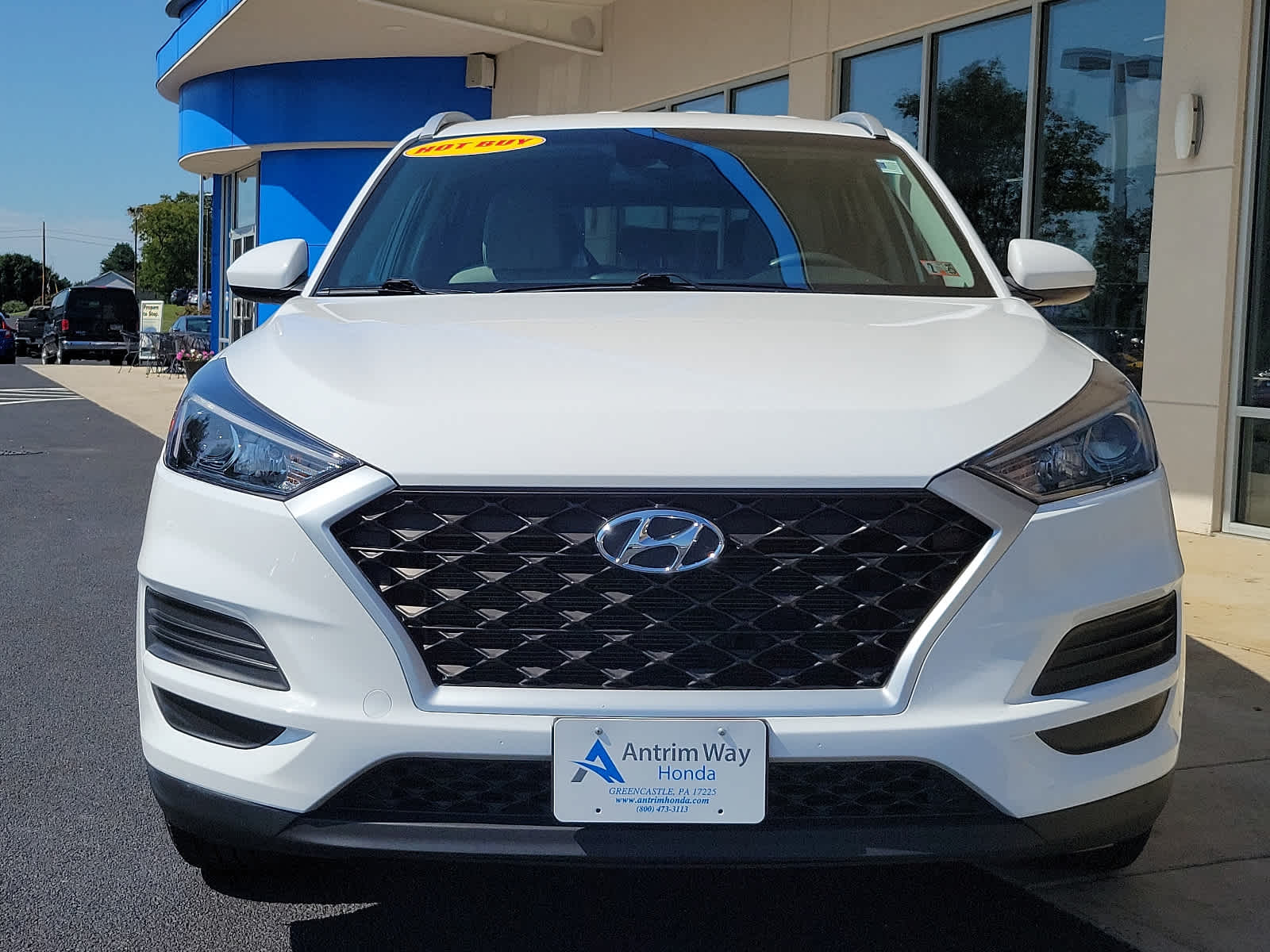 Used 2019 Hyundai Tucson Value with VIN KM8J3CA43KU985092 for sale in Greencastle, PA