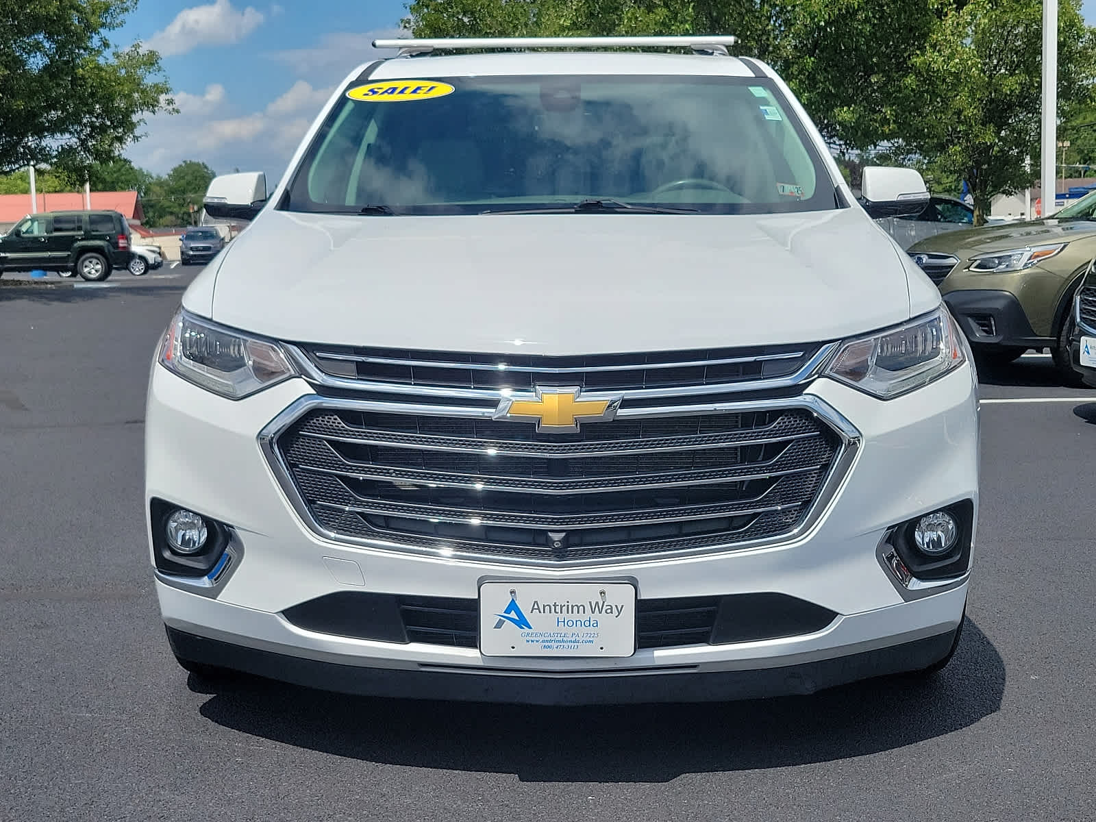 Used 2020 Chevrolet Traverse Premier with VIN 1GNEVKKW8LJ180824 for sale in Greencastle, PA