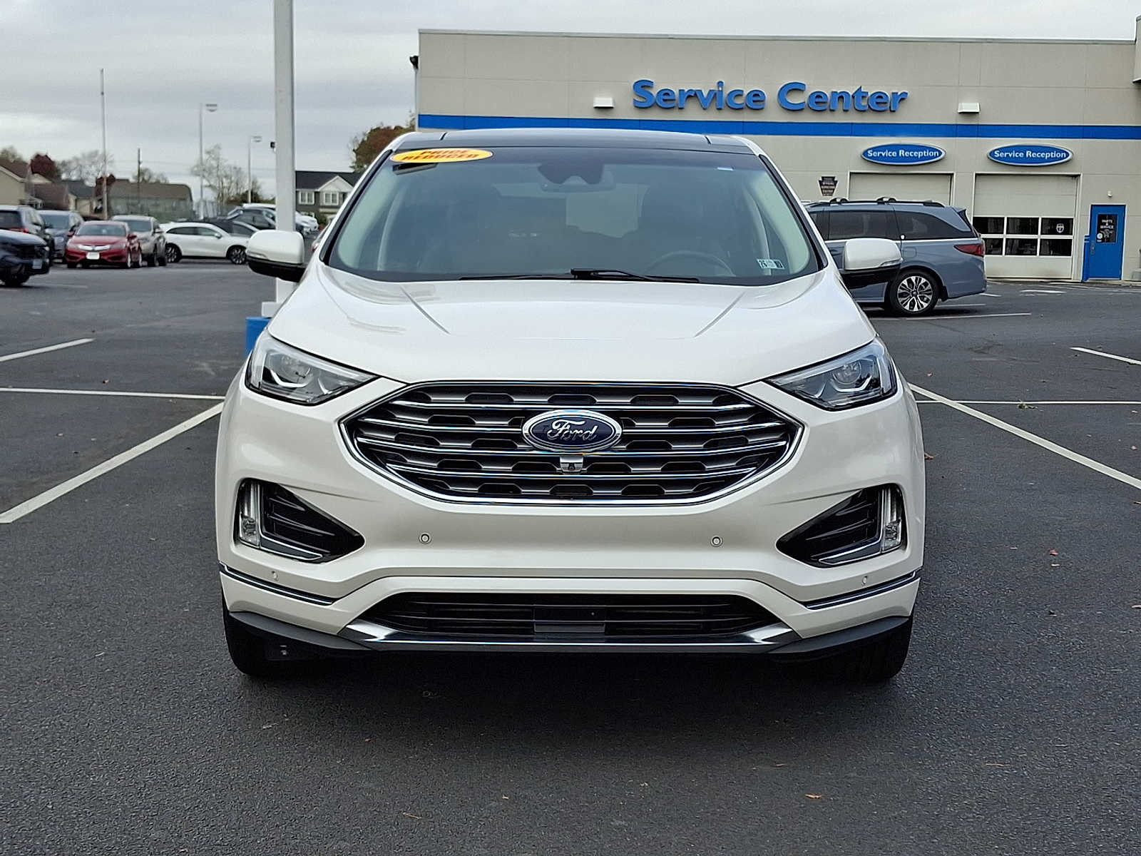 Used 2019 Ford Edge Titanium with VIN 2FMPK4K93KBB33733 for sale in Greencastle, PA