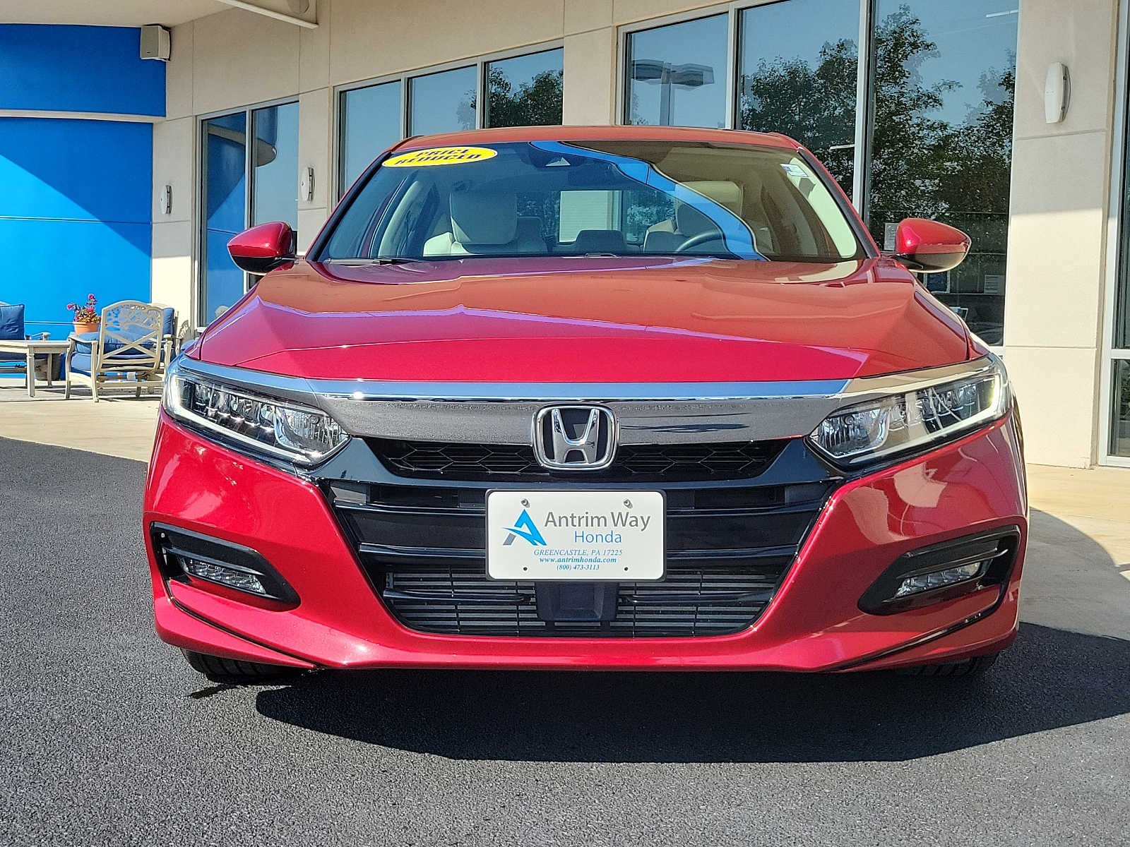 Used 2018 Honda Accord EX with VIN 1HGCV1F49JA178548 for sale in Greencastle, PA