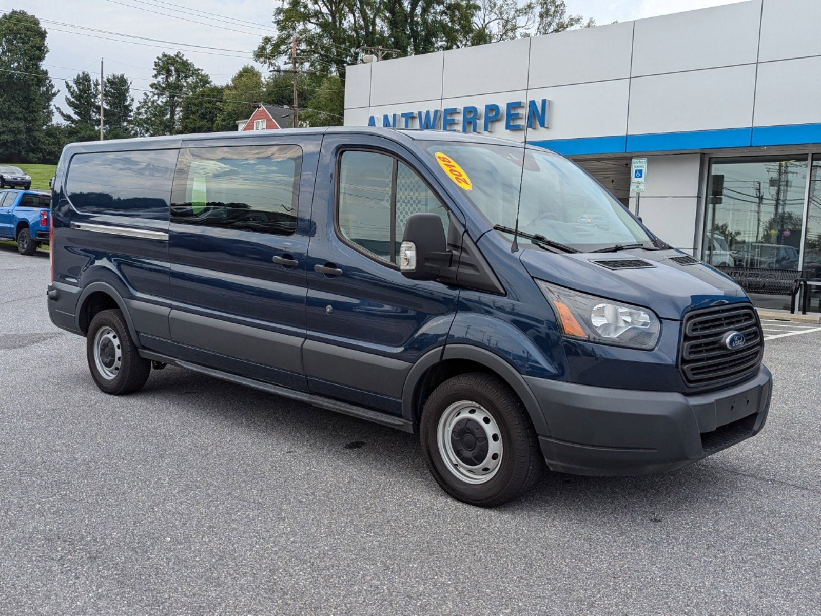 Used 2018 Ford Transit Van Base with VIN 1FTBW2YV9JKA83940 for sale in Eldersburg, MD