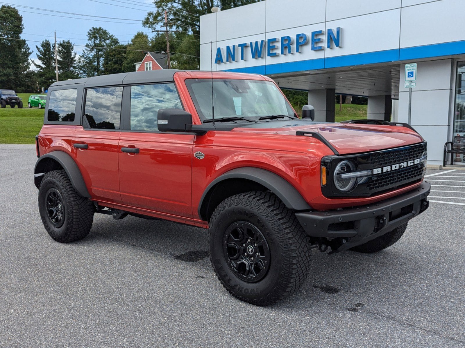 Used 2023 Ford Bronco 4-Door Wildtrak with VIN 1FMEE5DP3PLB52290 for sale in Eldersburg, MD