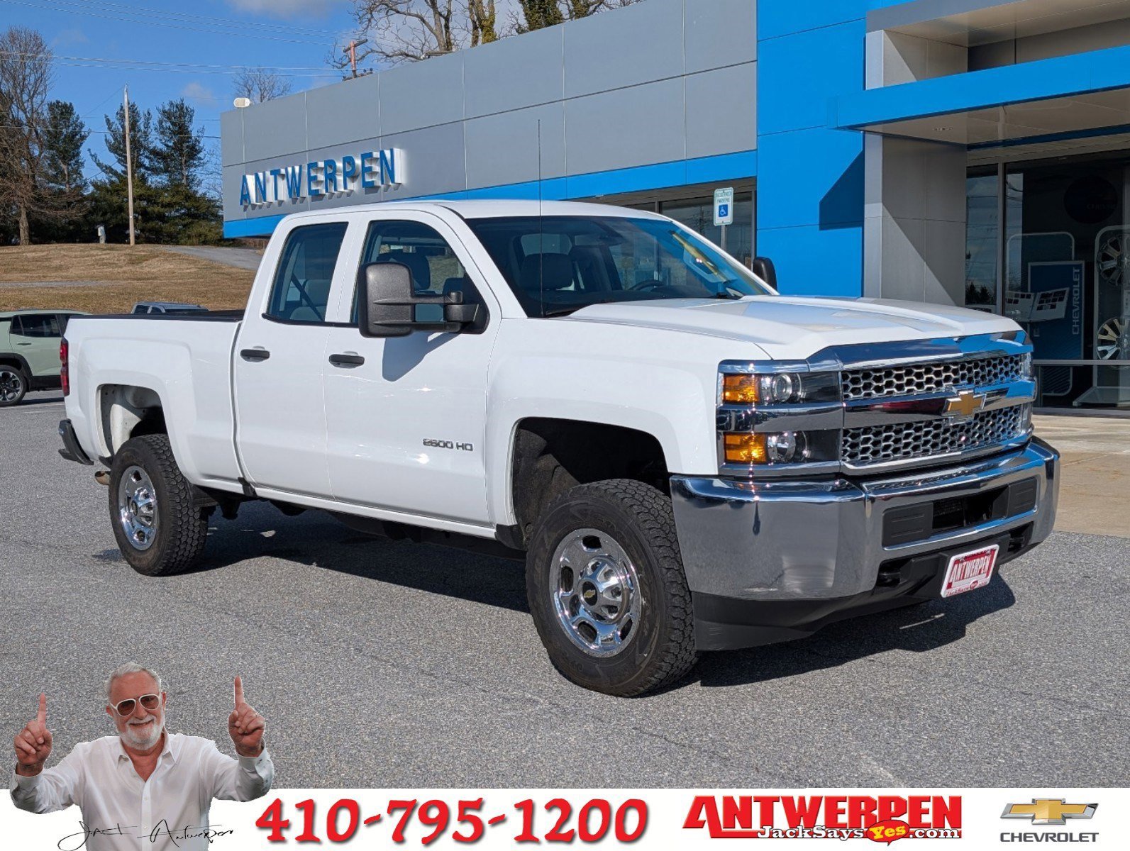Used 2019 Chevrolet Silverado 2500HD Work Truck with VIN 2GC2KREG5K1217791 for sale in Eldersburg, MD