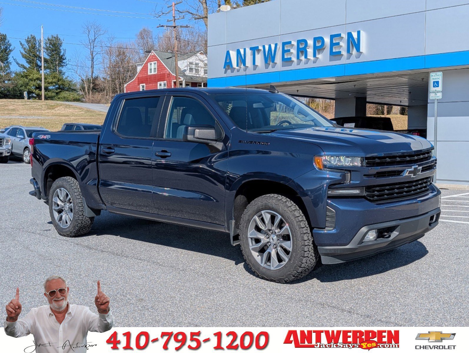 Used 2021 Chevrolet Silverado 1500 RST with VIN 1GCUYEED8MZ257878 for sale in Eldersburg, MD