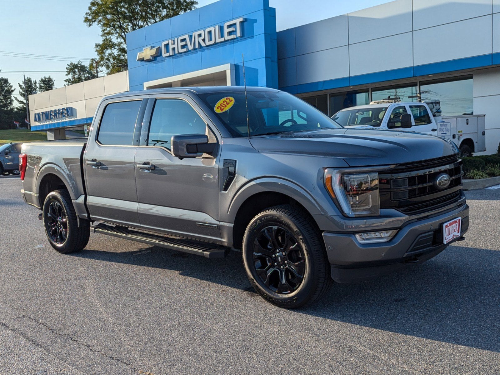 Used 2022 Ford F-150 Lariat with VIN 1FTFW1ED7NFB01082 for sale in Eldersburg, MD