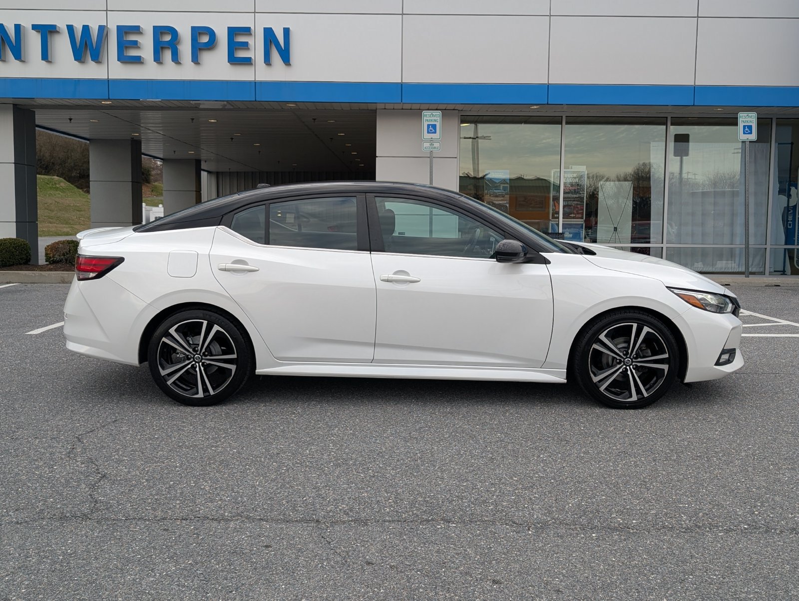 Used 2023 Nissan Sentra SR with VIN 3N1AB8DV6PY243317 for sale in Sykesville, MD