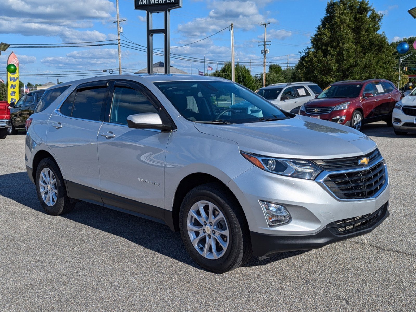 Certified 2020 Chevrolet Equinox LT with VIN 3GNAXUEV7LS539991 for sale in Eldersburg, MD