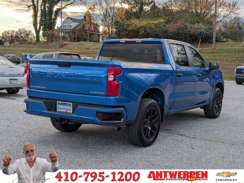Certified 2022 Chevrolet Silverado 1500 Custom Truck