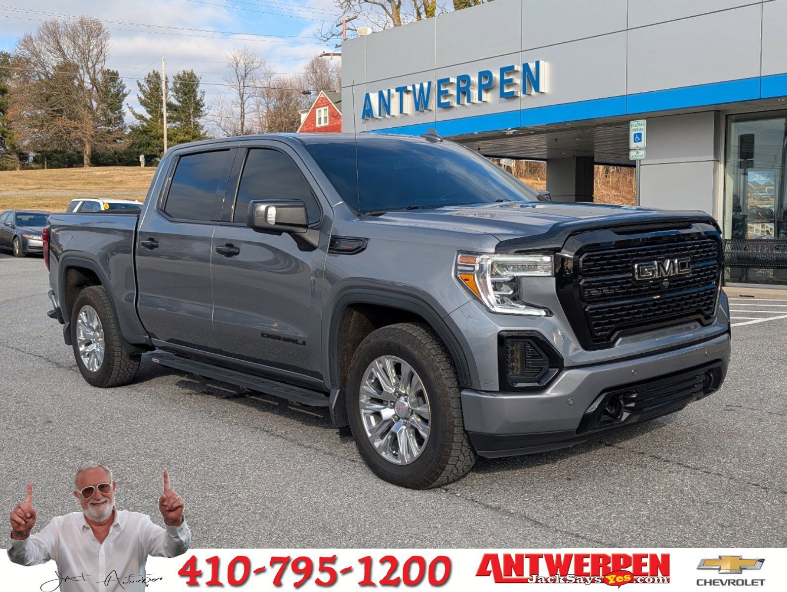 Used 2022 GMC Sierra 1500 Limited Denali with VIN 1GTU9FET6NZ171707 for sale in Eldersburg, MD