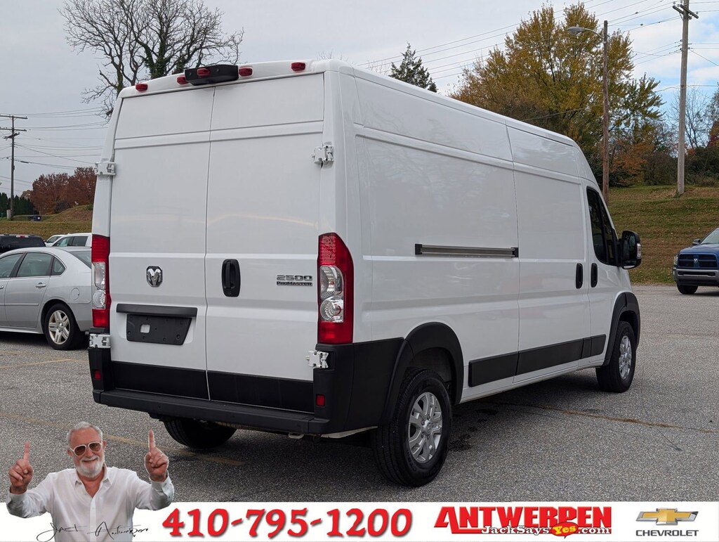 Used 2024 Ram Promaster Cargo Van SLT