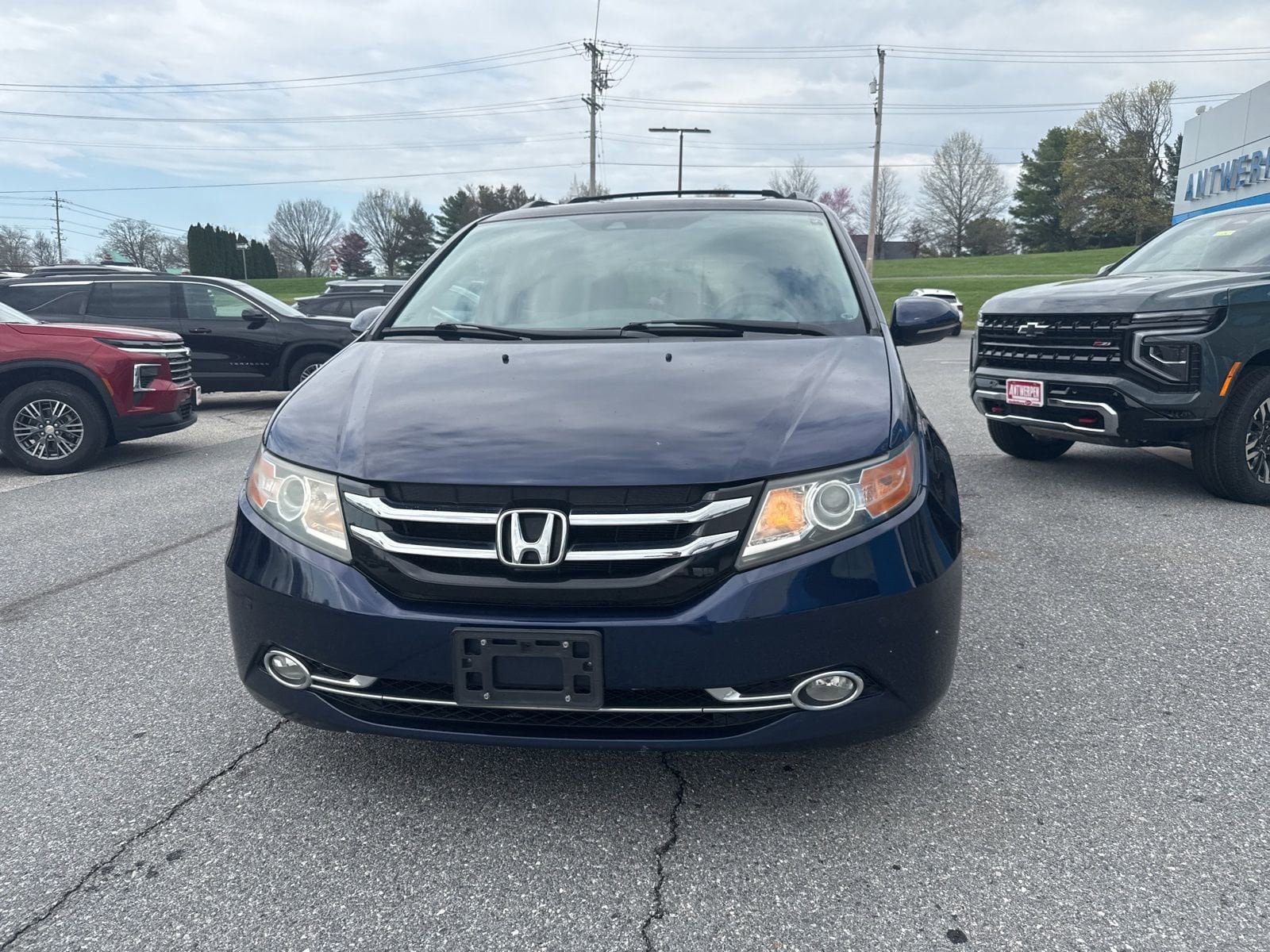 Used 2014 Honda Odyssey Touring with VIN 5FNRL5H9XEB131234 for sale in Sykesville, MD