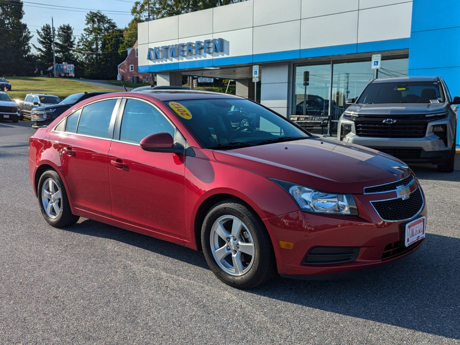 Used 2012 Chevrolet Cruze 1LT with VIN 1G1PF5SC1C7390998 for sale in Eldersburg, MD