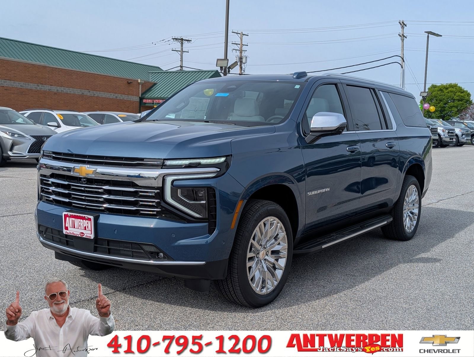 LUXURY1/43 Chevrolet Suburban アメリカ大統領仕様 New 2025 Chevrolet Suburban Z71 SUV in Burnsville #22C4356N