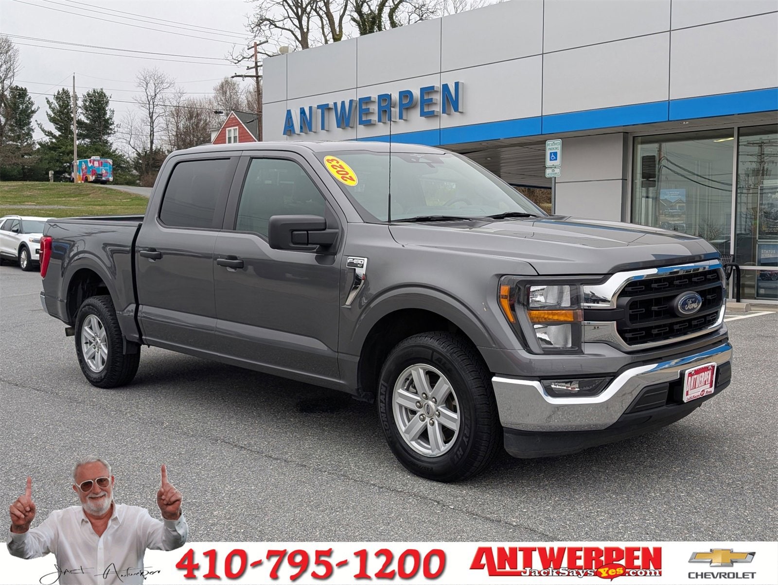 Used 2023 Ford F-150 XL with VIN 1FTEW1C85PKD23549 for sale in Eldersburg, MD