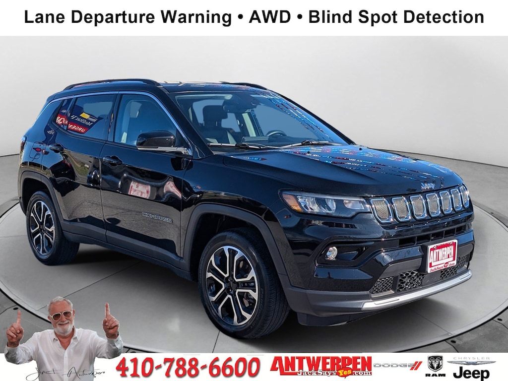 Used 2022 Jeep Compass Limited Limited 4x4