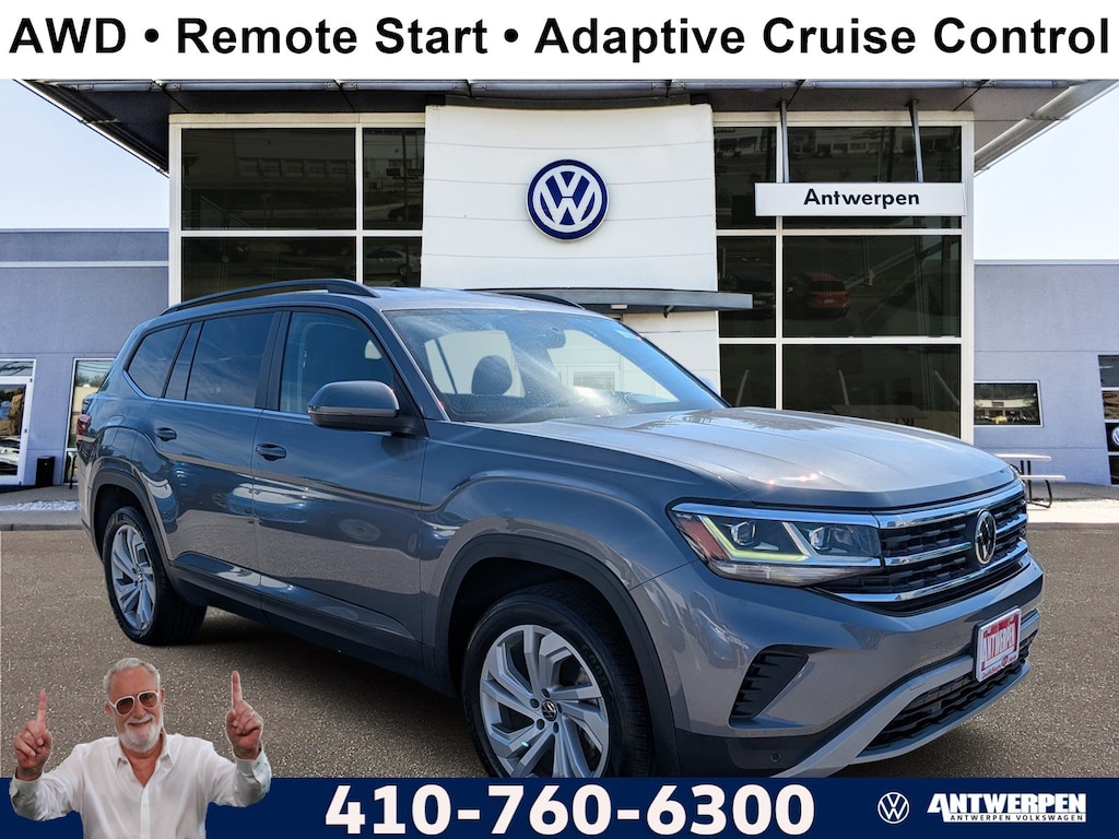 Used 2023 Volkswagen Atlas 2.0T SE w/Technology 2.0T SE w/Technology 4MOTION