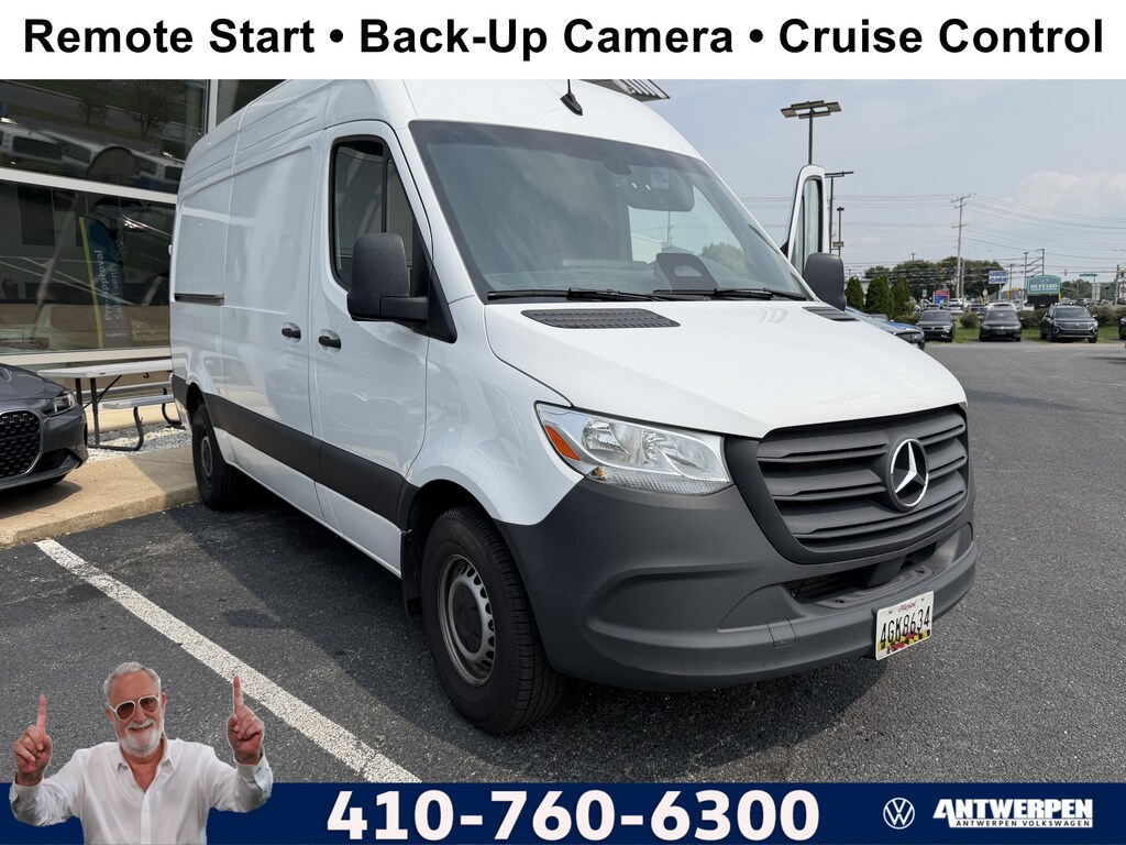 Used 2025 Mercedes-Benz Sprinter Cargo Van Cargo 144 WB 2500 Standard Roof I4 Diesel 144 RWD