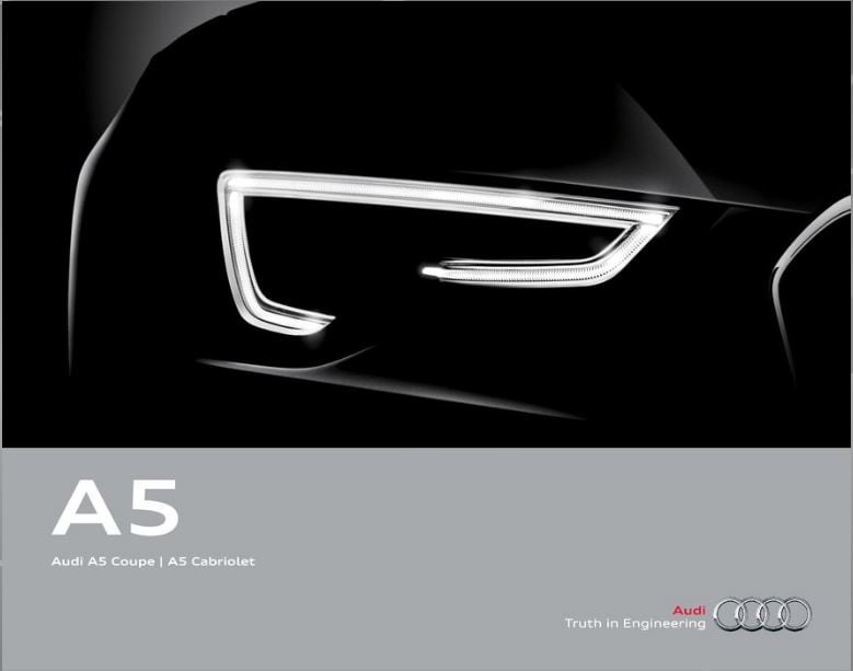 2014 audi a5 brochure