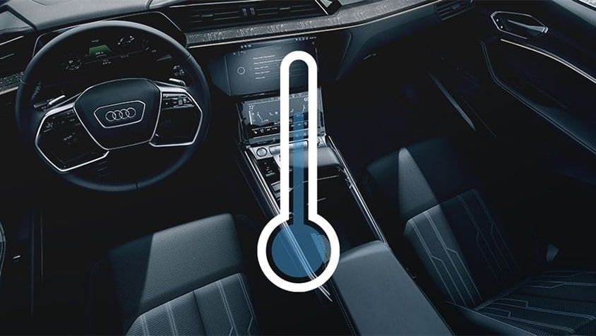 Audi Remote Climatization graphic