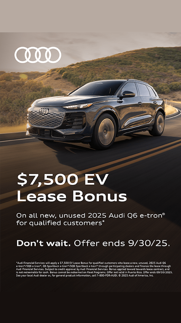 $7500 EV LEASE BONUS
