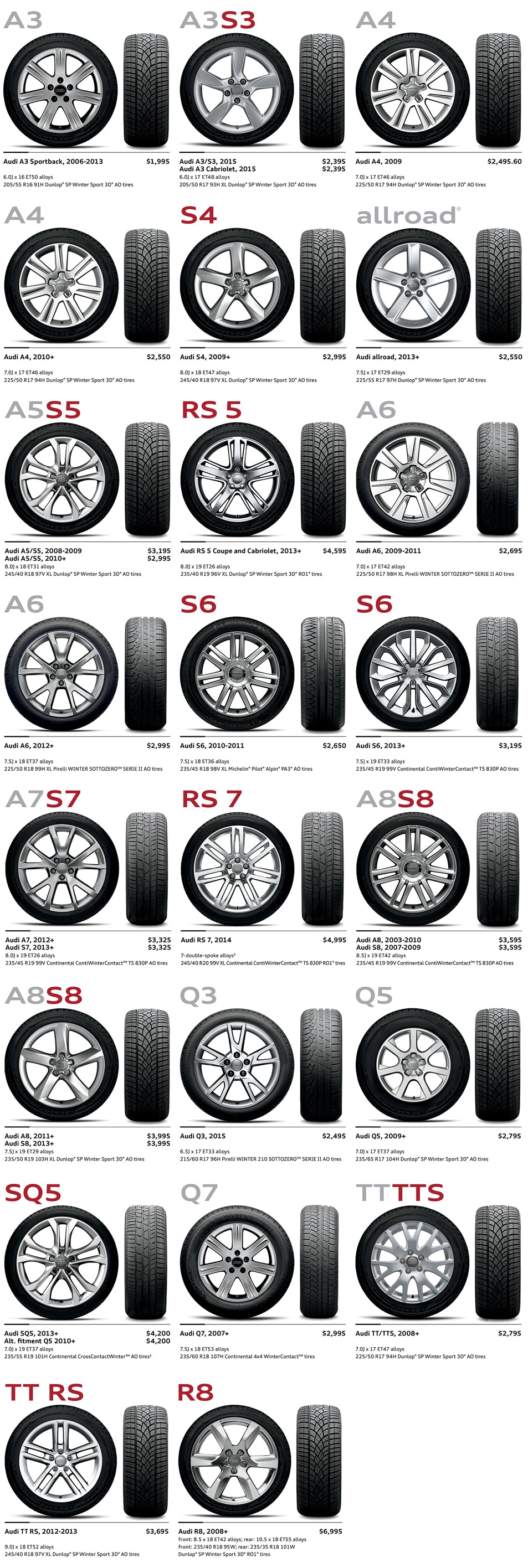 Audi 2024 accessories store
