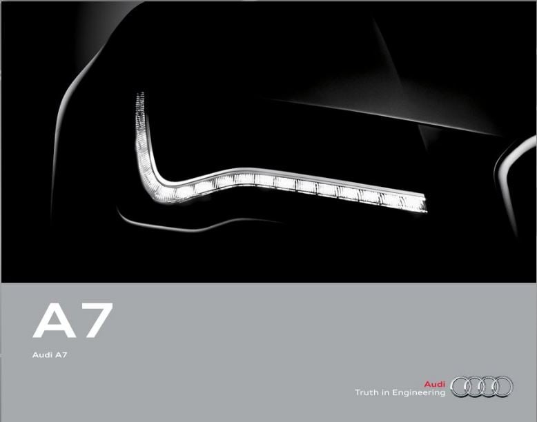 2014 audi a7 brochure