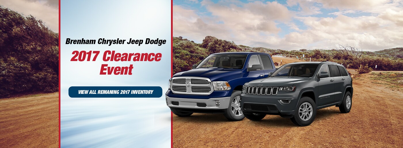 New Chrysler, Dodge, Jeep, RAM and Used Car Dealer Serving Brenham