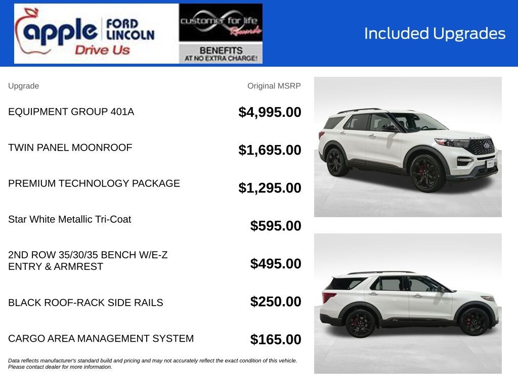 Certified 2021 Ford Explorer ST SUV