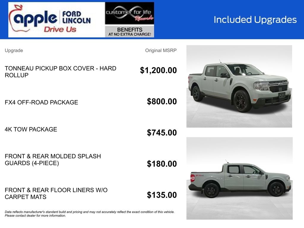 Certified 2024 Ford Maverick Lariat Truck