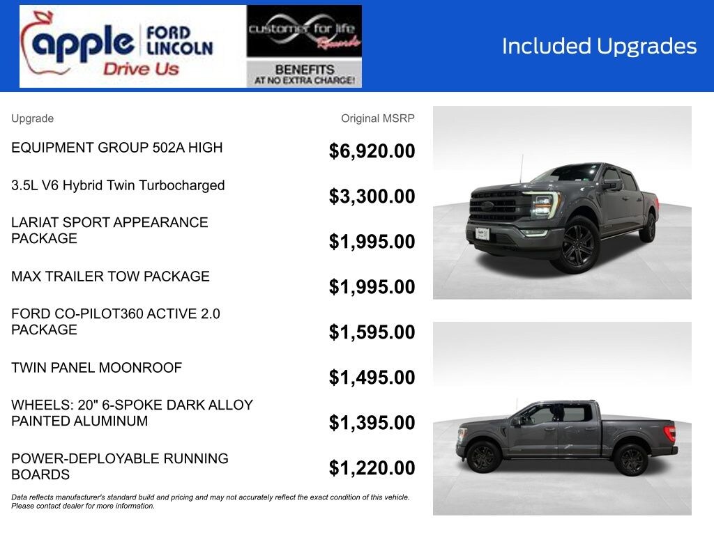 Certified 2021 Ford F-150 Lariat Truck